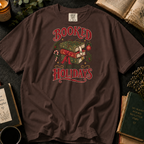 Booked for the Holidays T-Shirt in Espresso, Between the Pages