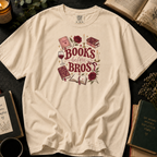 Books Before Bros T-Shirt in Ivory, Between the Pages
