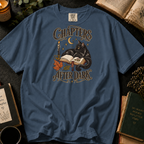 Chapters After Dark T-Shirt in Denim, Between the Pages