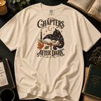 Chapters After Dark T-Shirt in Ivory, Between the Pages