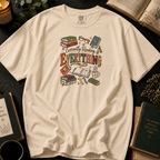 Currently Reading Everything T-Shirt in Ivory, Between the Pages