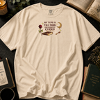 Dark Reader T-Shirt in Ivory, Between the Pages