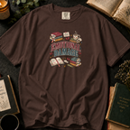 Emotional Damage: A Reading Journey T-Shirt in Espresso, Between the Pages
