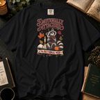 Emotionally Attached to Fictional Men T-Shirt in Black, Between the Pages