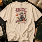 Emotionally Attached to Fictional Men T-Shirt in Ivory, Between the Pages
