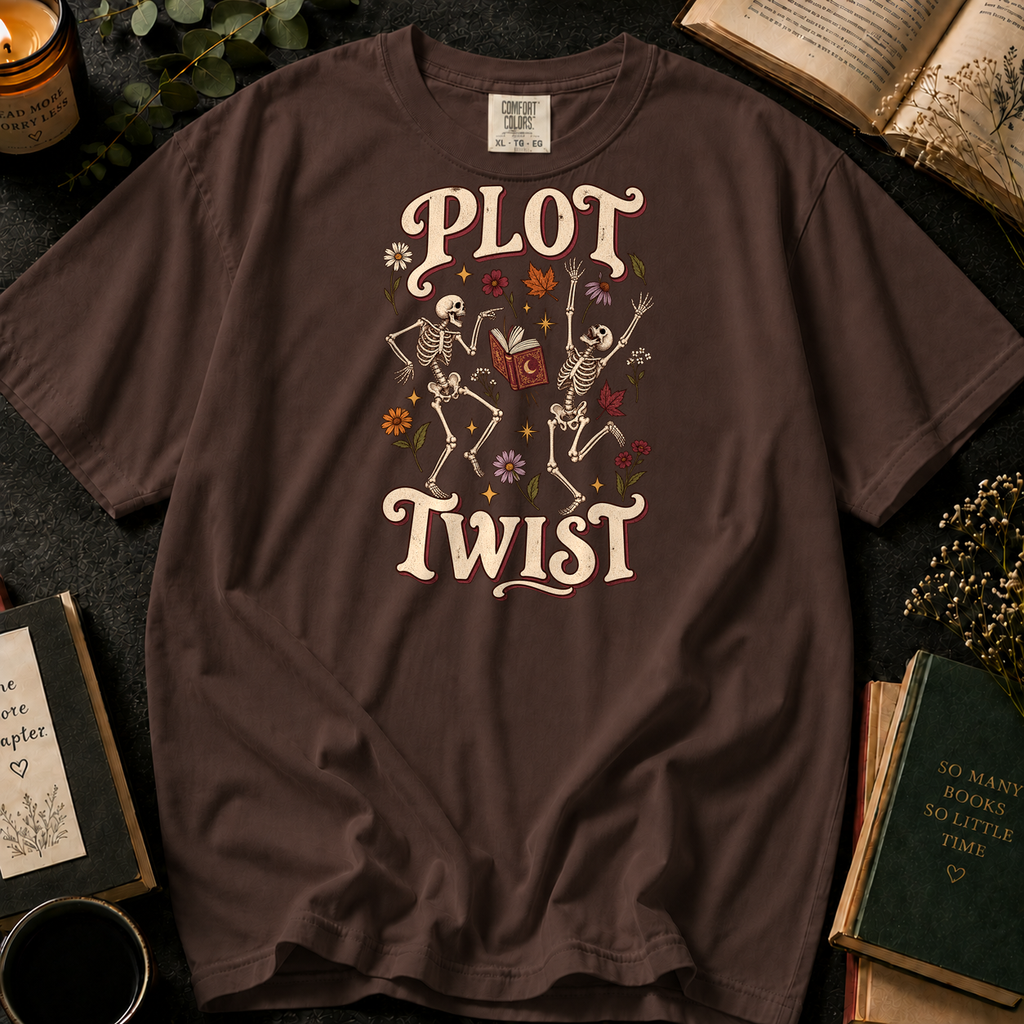Endless Pages T-Shirt in Espresso, Between the Pages