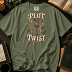 Endless Pages T-Shirt in Sage, Between the Pages