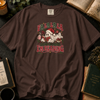 Fa La La La, Leave Me Alone I'm Reading T-Shirt in Espresso, Between the Pages
