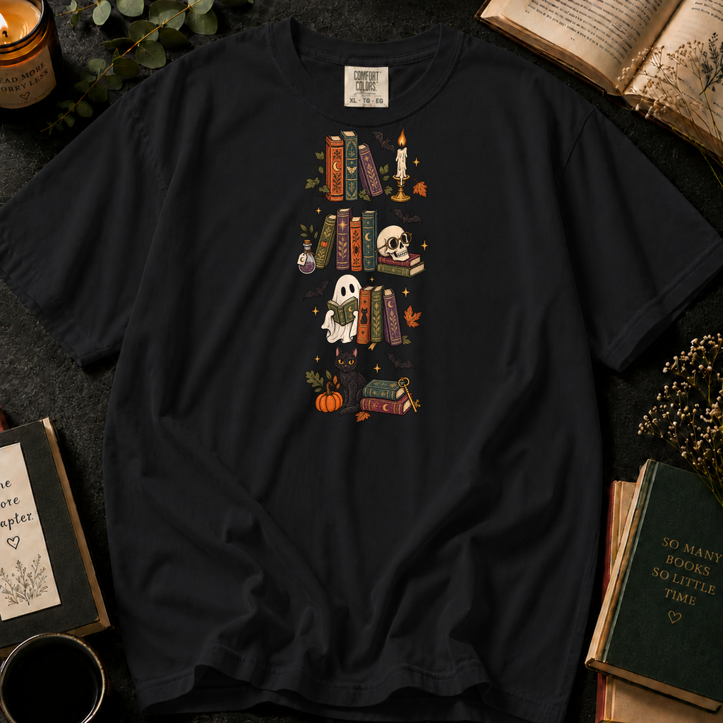 Fiction Feels T-Shirt in Black, Between the Pages