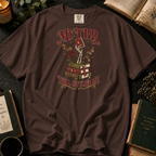 Forever Reading T-Shirt in Espresso, Between the Pages
