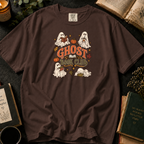 Ghost Book Club T-Shirt in Espresso, Between the Pages