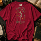Here for the Plot T-Shirt in Crimson, Between the Pages