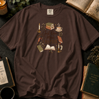 Just One More Chapter T-Shirt in Espresso, Between the Pages