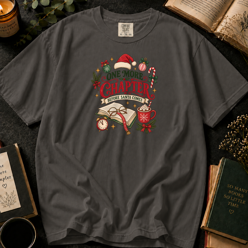 Literary Companion T-Shirt in Pepper, Between the Pages