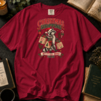 Literary Escape Redux T-Shirt in Crimson, Between the Pages