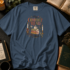 My Comfort Read Stack T-Shirt in Denim, Between the Pages