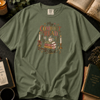 My Comfort Read Stack T-Shirt in Sage, Between the Pages