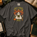 My TBR Is Haunting Me T-Shirt in Pepper, Between the Pages