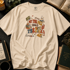 My TBR Pile Has a TBR Pile T-Shirt in Ivory, Between the Pages