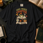 One More Chapter, She Croaked T-Shirt in Black, Between the Pages