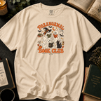 Paranormal Book Club T-Shirt in Ivory, Between the Pages