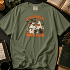 Paranormal Book Club T-Shirt in Sage, Between the Pages