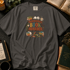 Professional Book Hoarder T-Shirt in Pepper, Between the Pages