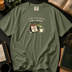 PTO Saved for a Book That Isn't Out Yet T-Shirt in Sage, Between the Pages