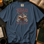 Read Until I'm Dead T-Shirt in Denim, Between the Pages