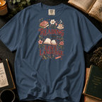 Reading Is My Love Language T-Shirt in Denim, Between the Pages