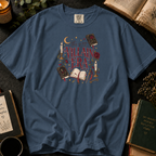 This Is My Villain Era T-Shirt in Denim, Between the Pages