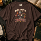 Unfortunately, I Found a Bookstore T-Shirt in Espresso, Between the Pages